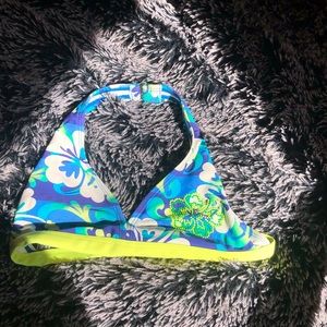 Super cute and neon bikini top